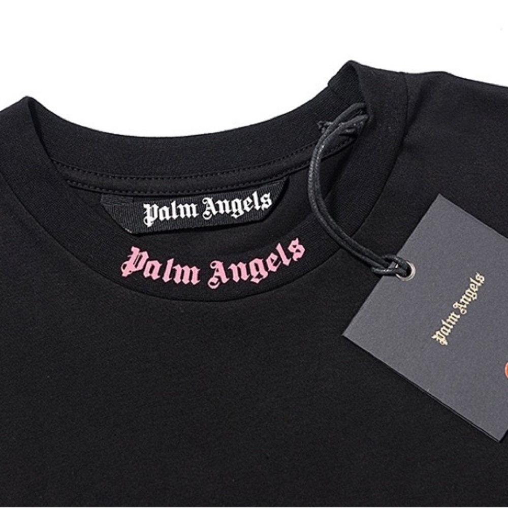 Palm Angels Black Men's T-Shirt - Picture 3 of 4